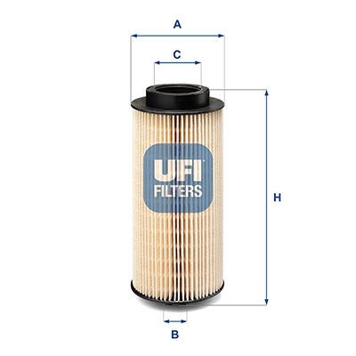 Man Dizel Yakıt Filtresi UFI
