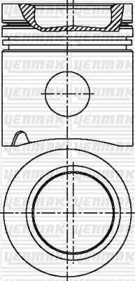 MAN IKARUS D 2866 F Piston Segman Q128.0MM STD YENMAK