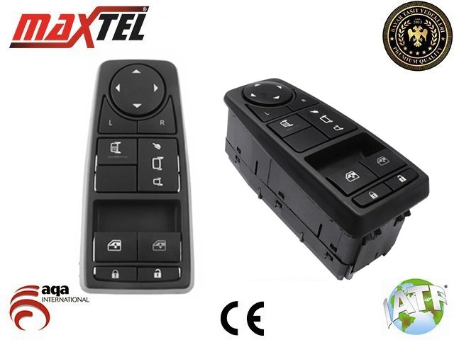 Man TGA TGL TGM TGS TGX Cam Kaldırma Anahtarı Sol MAXTEL