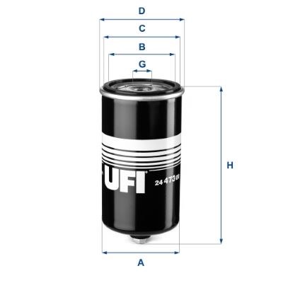 Man Dizel Yakıt Filtresi UFI