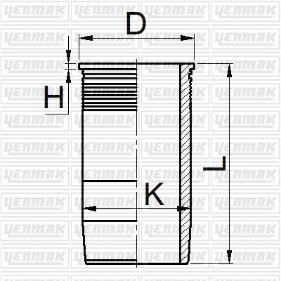 Man D 2876 LF 12/13/25 Euro 3 Gömlek Q128.0MM STD YENMAK