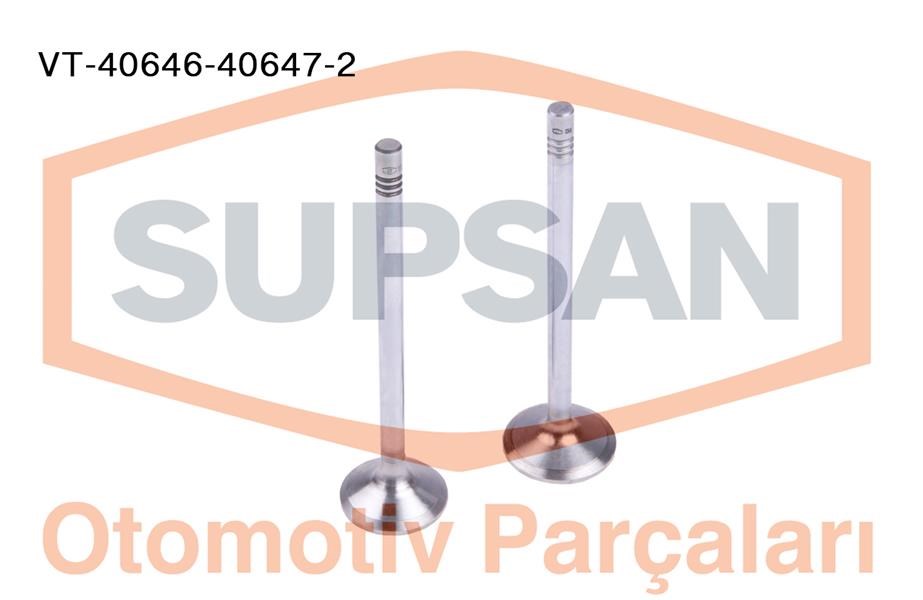 Man TGA TGX D2840 LF25 D2876 LF12-13-25 LOH20-24 Supap Takımı SUPSAN