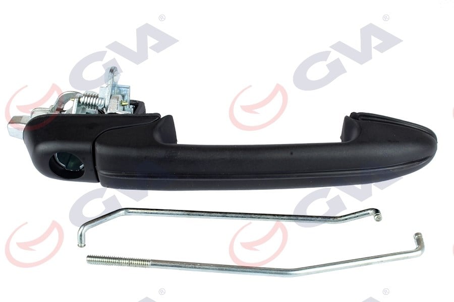 Fiat Marea Dış Kapı Kolu Ön Sağ Anahtar Delikli Siyah GVA
