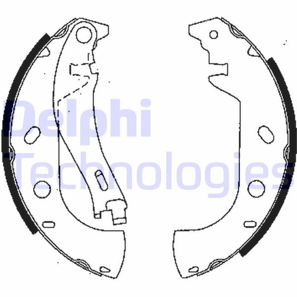 Fiat Marea Marengo Multipla Palio Arka Fren Pabucu DELPHI