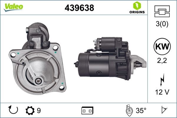 Renault Master Marş Motoru 2.4/2.5 VALEO