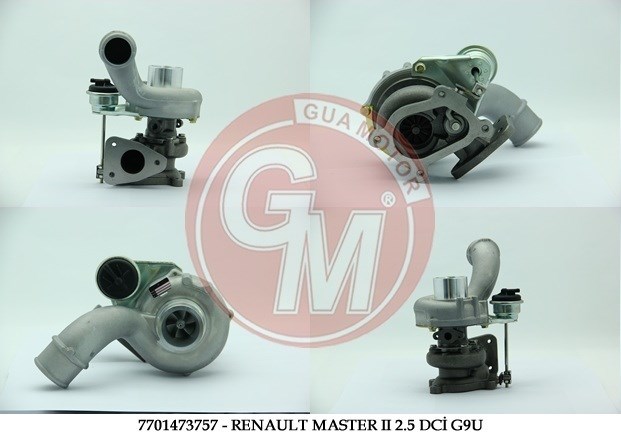 Renault Master II 2.5 DCİ G9U 110BG 120BG Turbo Şarj GUA