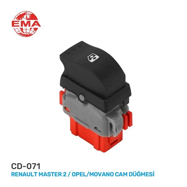 Renault Master 2 Opel Movano Sağ Cam Düğmesi EMA