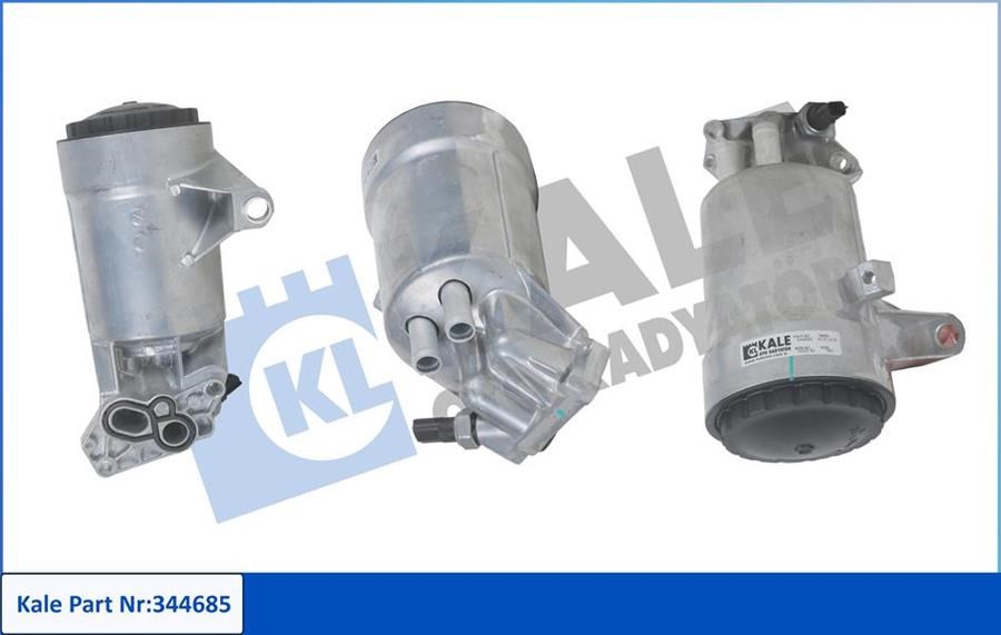 Renault Master 2 Yağ Filtre Kabı / Soğutucusu Komple KALE-RADYATOR