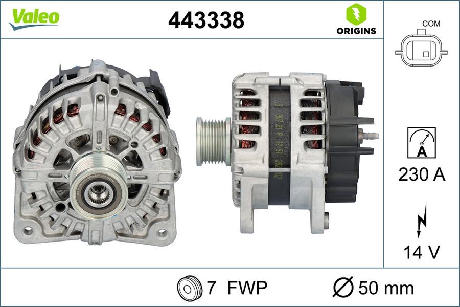 Renault Master Alternatör VALEO