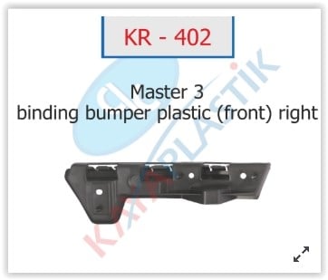 Renault Master 3 Ön Tampon Braketi Sağ KAYA