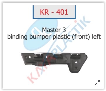Renault Master 3 Ön Tampon Braketi Sol KAYA