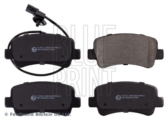 Renault Master Opel Movano Arka Balata Tek Teker BLUEPRINT