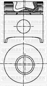 Renault Master Piston Segman STD S9U YENMAK