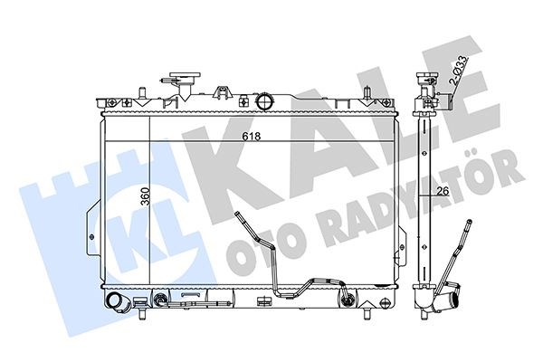 Hyundai Matrix Radyatör KALE-RADYATOR
