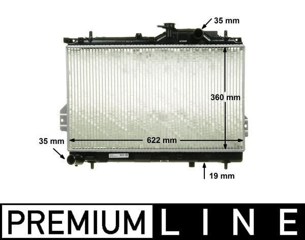 Hyundai Matrix Motor Su Radyatörü MAHLE