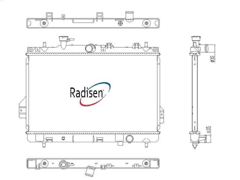 Hyundai Matrix YM Dizel Radyatör RADISEN