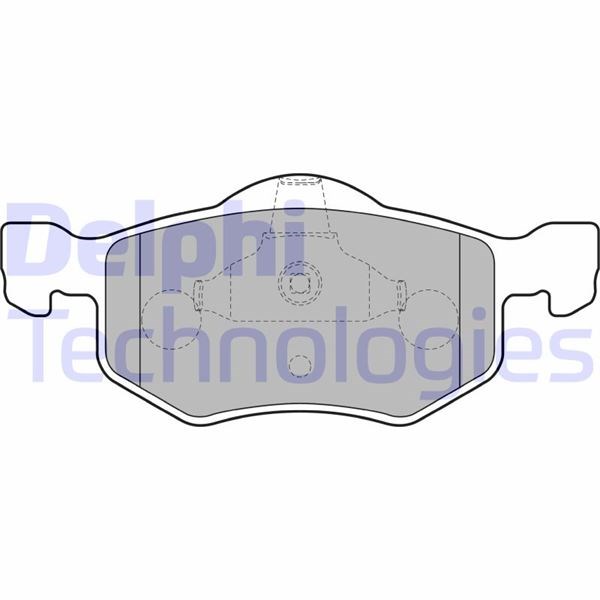 Ford Maverick Mazda Tribute Ön Fren Balatası DELPHI
