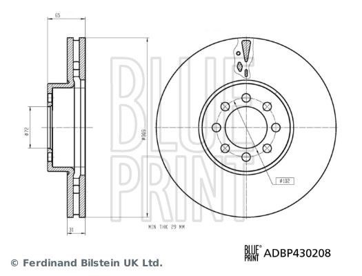 Maxus Fren Diski BLUEPRINT
