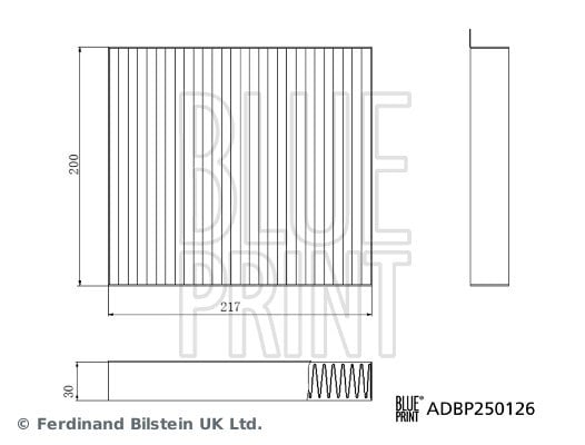 Maxus Extender T60 T70 T90 Kabin Filtresi BLUEPRINT