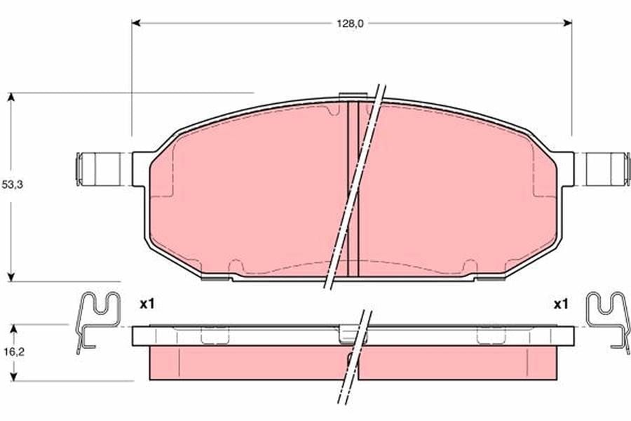 Mazda 323 C IV BG Ön Disk Balata TRW