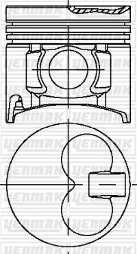Mazda B2500 Turbo WL-T Piston Segman YENMAK