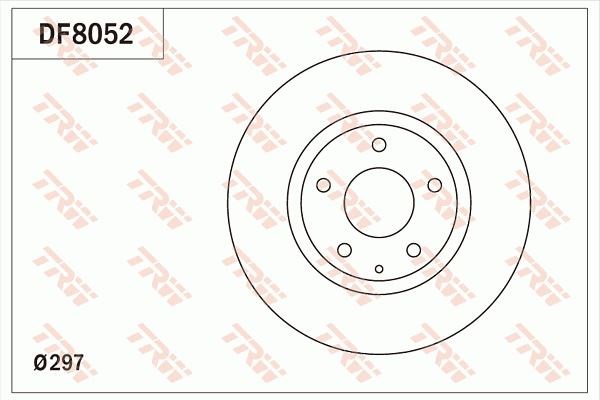 Mazda 6 Ön Fren Diski Hava Kanallı TRW