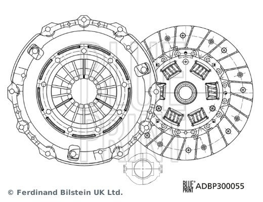 Mazda Atenza II Mazda6 II Debriyaj Seti BLUEPRINT