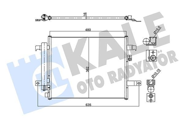 Mazda MX-5 Kondenser KALE-RADYATOR