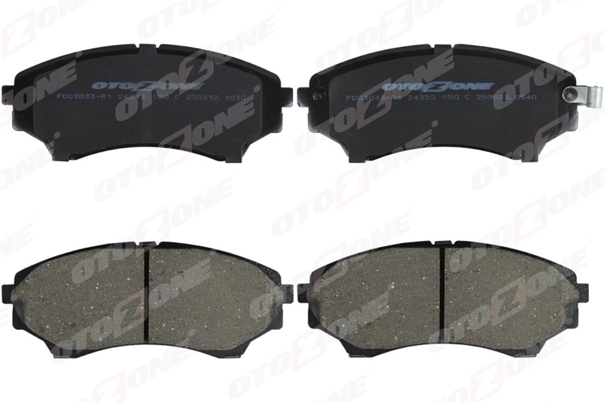 Mazda 4 B2500 Ranger (2002-2012) Ön Fren Balatası Umy13328za-3M352001aa-Wva24353