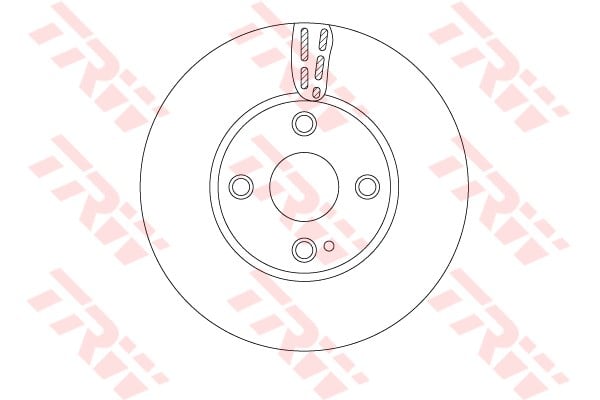 Mazda 2 Hatchback DL Ön Aks Fren Diski TRW