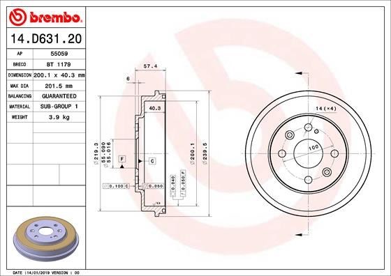 Mazda 2 Fren Kampanası BREMBO