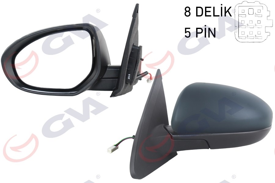 Mazda 3 Dış Dikiz Aynası Sol Katlanır GVA