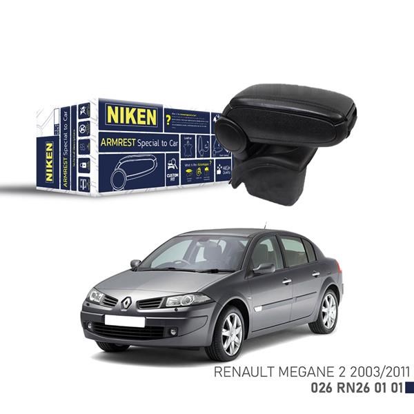 Renault Megane II Araca Özel Kol Dayama Siyah NIKEN
