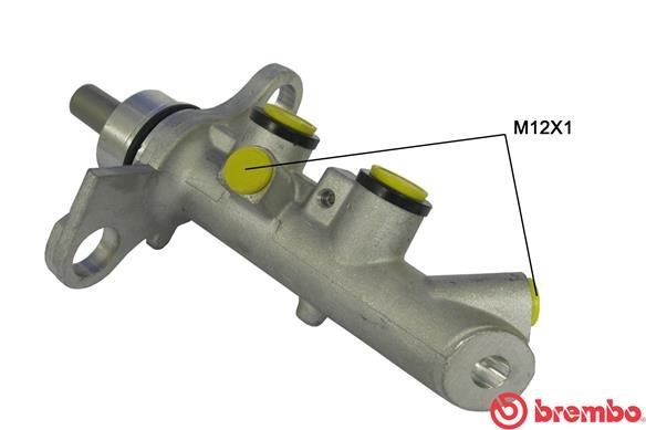 Renault Megane 2 Ana Fren Merkezi 23.81mm BREMBO