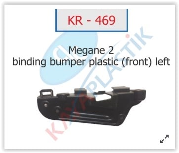 Renault Megane 2 Tampon Bağlantı Ayağı Arka Sol KAYA