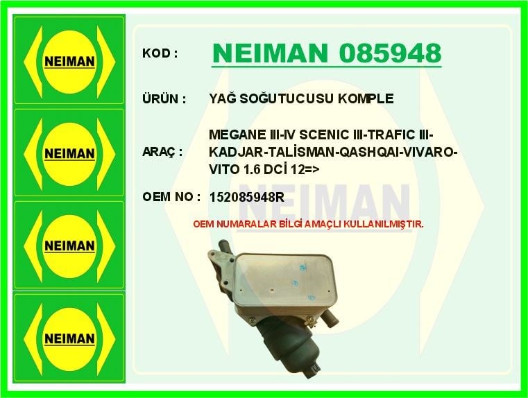 Renault Megane 3 4 Scenic 3 Trafic 3 Kadjar Talisman Qashqai Vivaro Vito 1.6... BESCHER