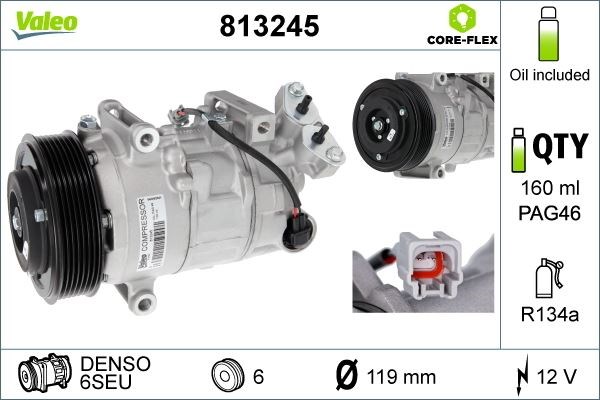 Renault Megane III Klima Kompresörü 1.9DCİ 2.0İ VALEO