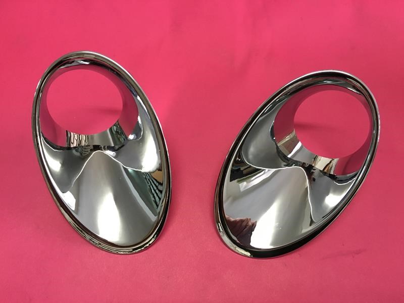 Renault Megane III Sis Far Kapağı Nikelaj Takımı BARAN