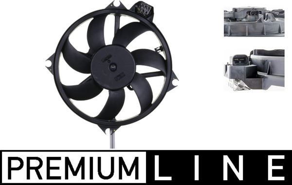 Renault Megane 3 Fan Motoru MAHLE