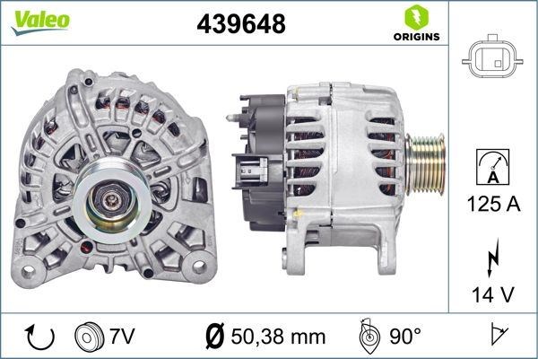Renault Megane 3 F9Q Motor Alternatör VALEO
