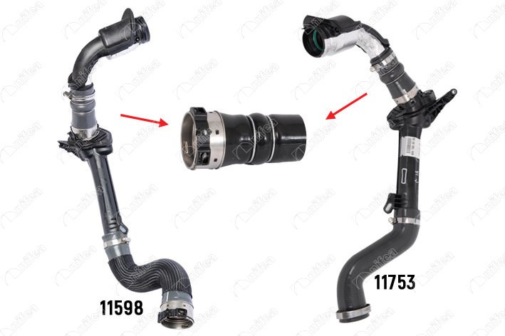 Renault Megane 3 Fluence Turbo Hortumu Küçük Plastik Parça Hariç 1.5 dCi NIFEA