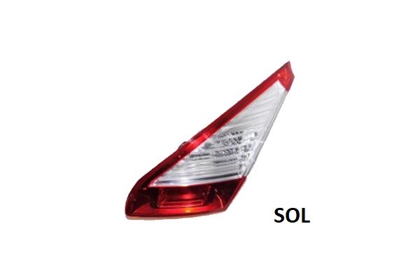 Megane 3 HB Stop Lamba İç Dark Sol PLEKSAN