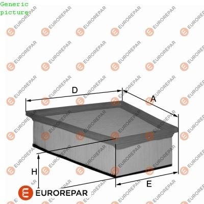 Renault Megane III Hava Filtresi EUROREPAR