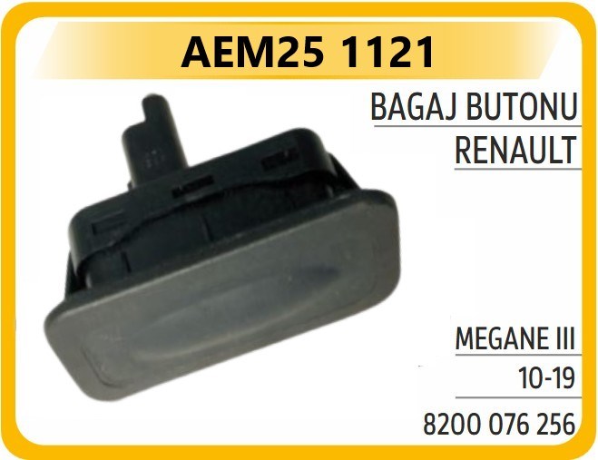 Renault Megane Bagaj Butonu AEM