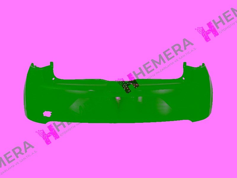Renault Megane IV Arka Siyah Tampon PULO