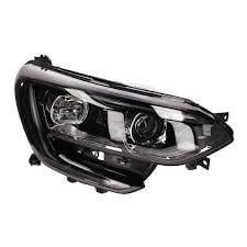 Renault Megane 4 Far Sağ Touch Model Siyah Çerçeveli LED Ballast Montajlı... AYFAR