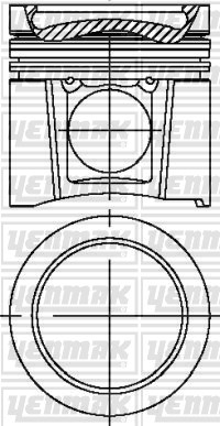 Mercedes OM 904 Piston Segman Q102.5MM 050 YENMAK