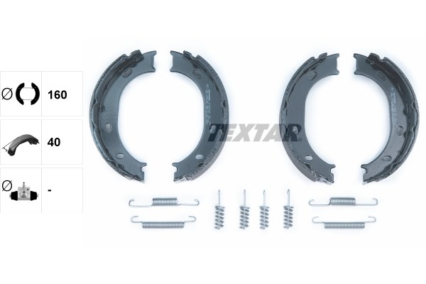 Mercedes Sprinter B901>B904 VW LT 28-35-46 Yaylı Arka Park Fren Balatası TEXTAR