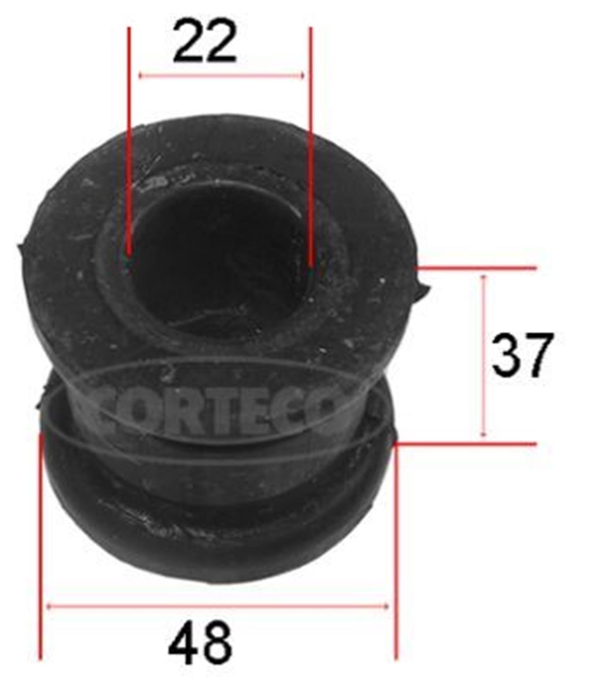 Mercedes W201 W124 Viraj Demir Lastiği Ön A2013234985