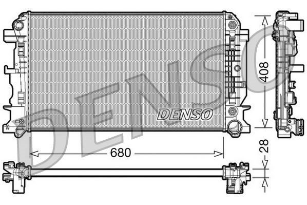Mercedes Sprinter B906 Motor Su Radyatörü 06> Otomatik Şanzıman DENSO